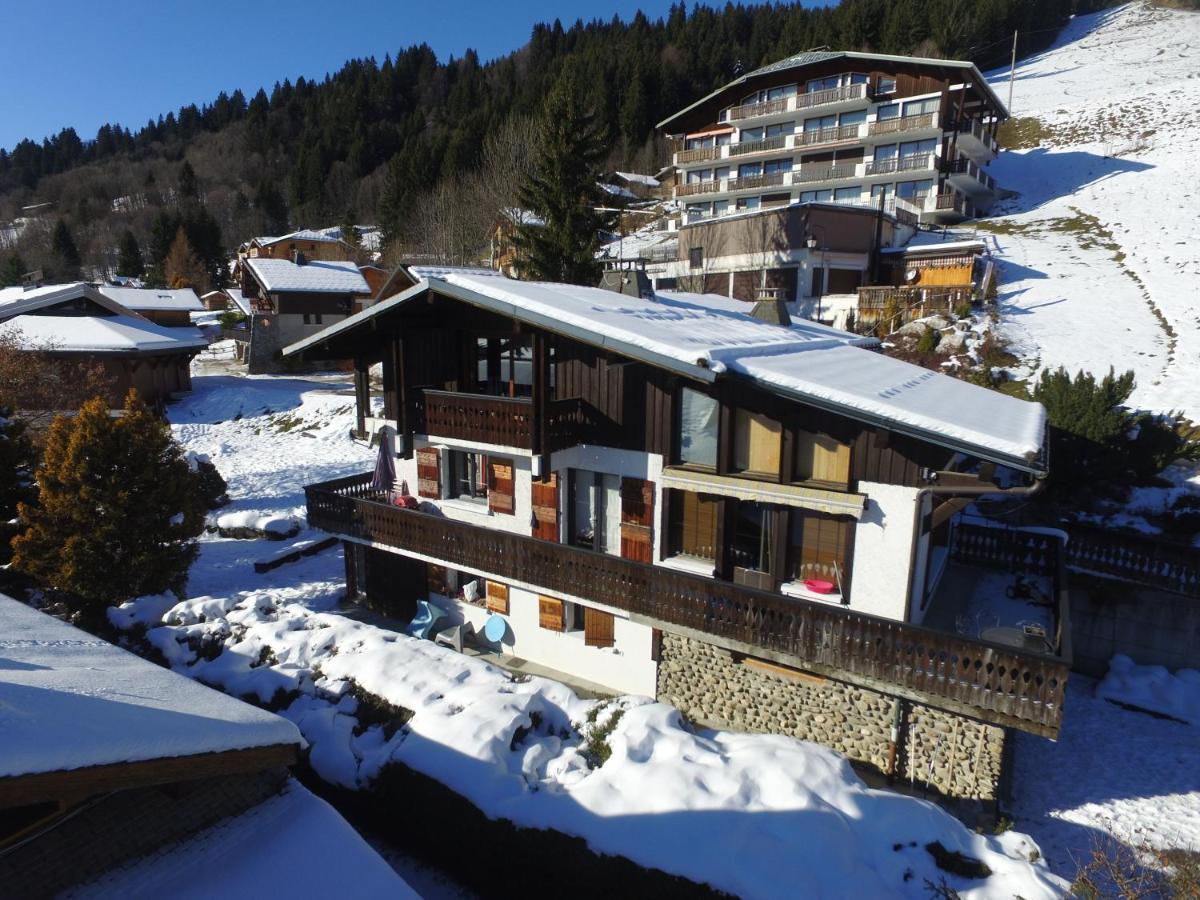 Six-Deniers Appartement Les Gets Buitenkant foto