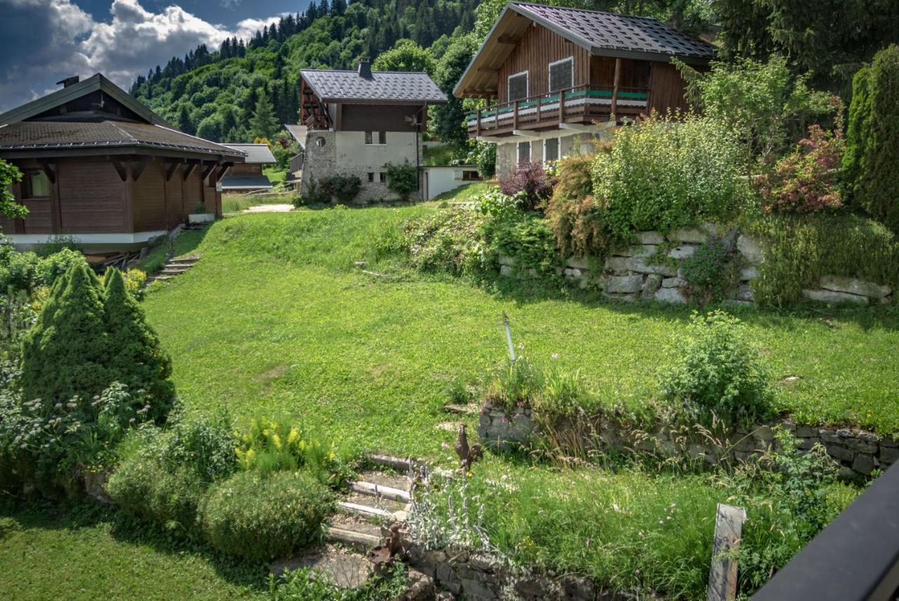 Six-Deniers Appartement Les Gets Buitenkant foto