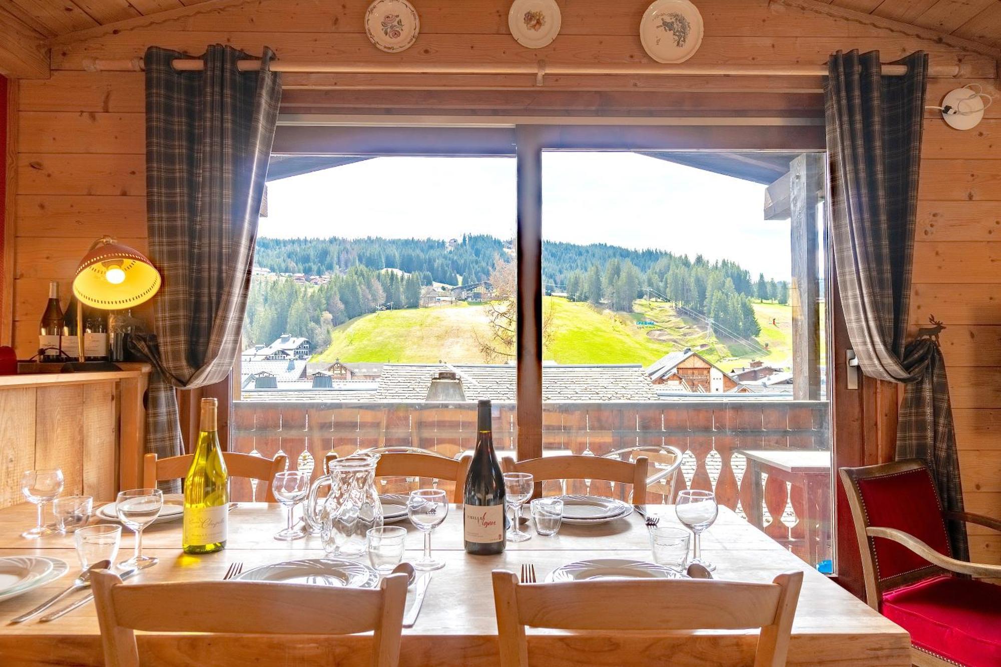 Six-Deniers Appartement Les Gets Buitenkant foto