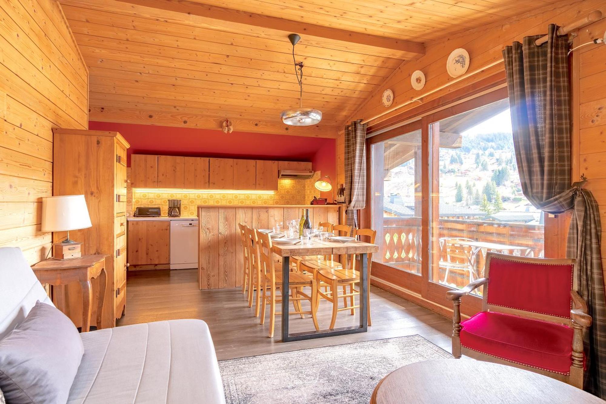 Six-Deniers Appartement Les Gets Buitenkant foto
