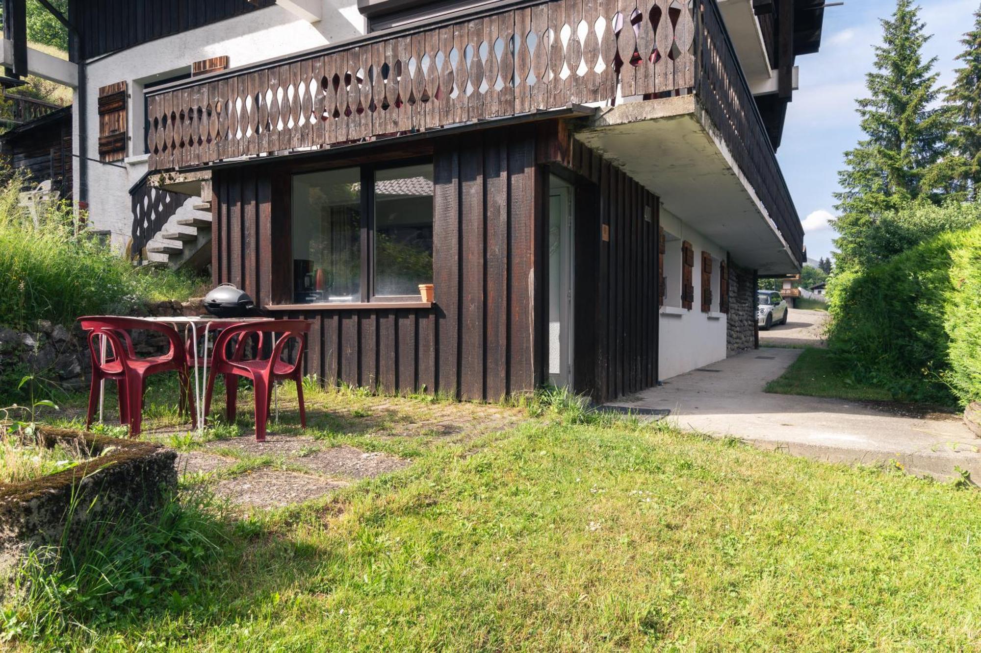 Six-Deniers Appartement Les Gets Buitenkant foto
